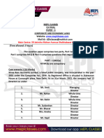 Ca Final Law Answer Paper 2