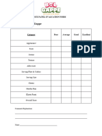 Food Taste Panel Evaluation Form 2