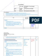 Yueren Chen Lesson Plan 1 Preparing For A Job Hunt