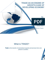 Trade As An Engine For Growth-Developing Economies