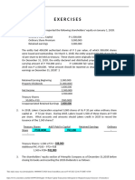 Chapter 10 Share Capital Transactions Subsequent To Original Issuance Exercises 15 Items