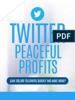 Twitter Peaceful Profits - 2023