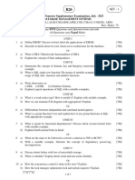 Database Management Systems July 2023