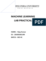 Machine Learnin