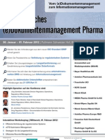 Regulatorisches (E) Dokumentenmanagement Pharma
