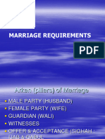 Marriage Requirement