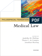 Philosophical Foundations of Medical Law (Thana... (Z-Library)