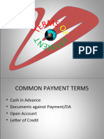 Terms of Payment