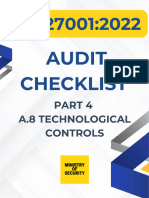 ISO 27001 - 2022 Audit Checklist