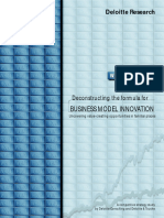 Business Model Innovation - Deloitte Consulting