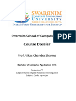 Bca Ctis Sem-5 Digital Forensic Investigation