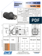 3 Holes-Uni Hydraulic Piston Pumps: Pump Type Code Pressure Max Speed Weight