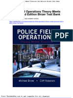 Dwnload Full Police Field Operations Theory Meets Practice 2nd Edition Birzer Test Bank PDF