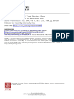 Lebow, R. N. y Stein, J. G. (1989) - Rational Deterrence Theory. I Think, Therefore I Deter.