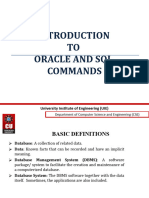 DAY 1 - Intro To Oracle and SQL Commands