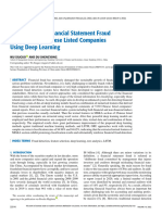 An Analysis On Financial Statement Fraud Detection For Chinese Listed Companies Using Deep Learning