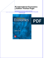 FULL Download Ebook PDF International Economics 17th by Edition Thomas Pugel PDF Ebook