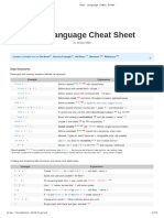 Rust Cheat Sheet