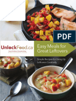 Easy Meals For Great Leftovers Recipe Book EN