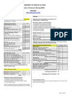 Traditional BSN Degree Plan 2022 2023 202220