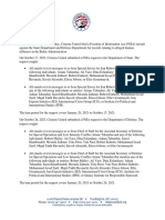 Citizens United Files FOIA Lawsuit Against State and Defense Departments For Records Relating To Alleged Iranian Influence in Biden Administration