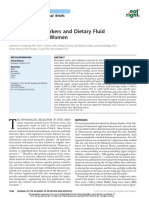 Armstrong - Hydration Biomarkers and Dietary Fluid