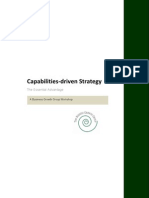 Capabilities-Driven Strategy Workshop