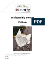 Horse Size Fly Bonnet Pattern PDF