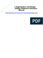 Ebook Computer Organization and Design Risc V 1St Edition Patterson Solutions Manual Full Chapter PDF