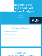 Chapter 2 - Managerial Cost Concepts and Cost Behaviour Analysis