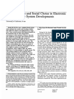 Value Conflicts and Social Choice in Electronic Funds Transfer System - 1978