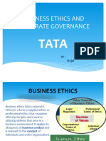 Business Ethics of Tata