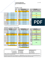 2023-24 PGDE PT1 Timetable - 2023.07.14