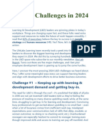 5 L&D Challenges in 2024