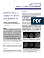 Challenging Neurological Manifestations in Large Cell Neuroendocrine Carcinoma Lcnec A Case Study of Extensive Intracranial and Intradural Metastases