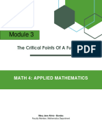 Module 3 - Critical Points