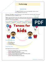 Tenses For Kids