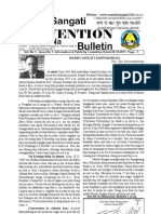 Masihi Sangati Convention 2011: Bulletin Vol. No1. Issue No.1