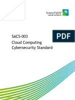 SACS-003 Cloud Cybersecuirty Standard