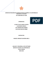 Definir Estándares de Codificación de Acuerdo A Plataforma de Desarrollo Elegida - GA7-220501096-AA1