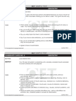 03-Speaking Sample Test 3 - Dentistry