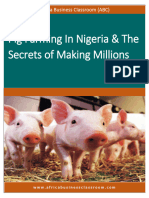 Pig Farming in Nigeria