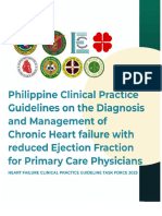 (CPG) Philippine Clinical Practice Guidelines On The Diagnosis and Management of Chronic Heart Failure With Reduced Ejection Fraction (HFrEF) For Primary Care Physicians - Jan2024