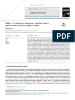 SMILE A Verbal and Graphical User Interface Tool For Speec - 2021 - Cognitive R