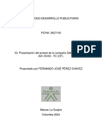 Presentación Del Pretest de La Campaña. GA6-291301077-AA1-EV03.