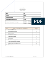 Term II - Syllabus - Grade VIII - Maths