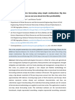 Hydrological Time Series Forecasting Using Simple Combinations: Big Data Testing and Investigations On One-Year Ahead River Flow Predictability