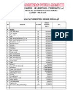 ANALISA JALAN BETON Fc'30 Mpa TEBAL 20 CM