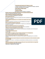 AUTOEVALUACIÓN UNIDAD 1. La Relación Laboral