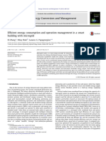 Ef Cient Energy Consumption and Operation Management in A Smart Building With Microgrid